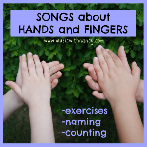 songs fingers hands