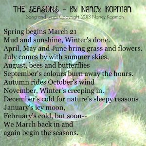 The Seasons by Nancy Kopman The Seasons