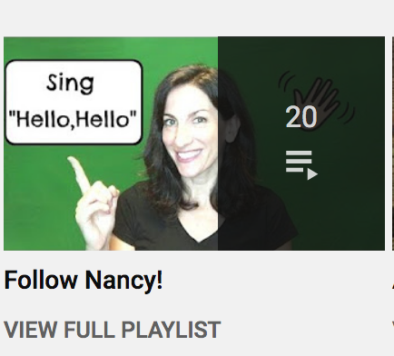 Follow Nancy Playlist