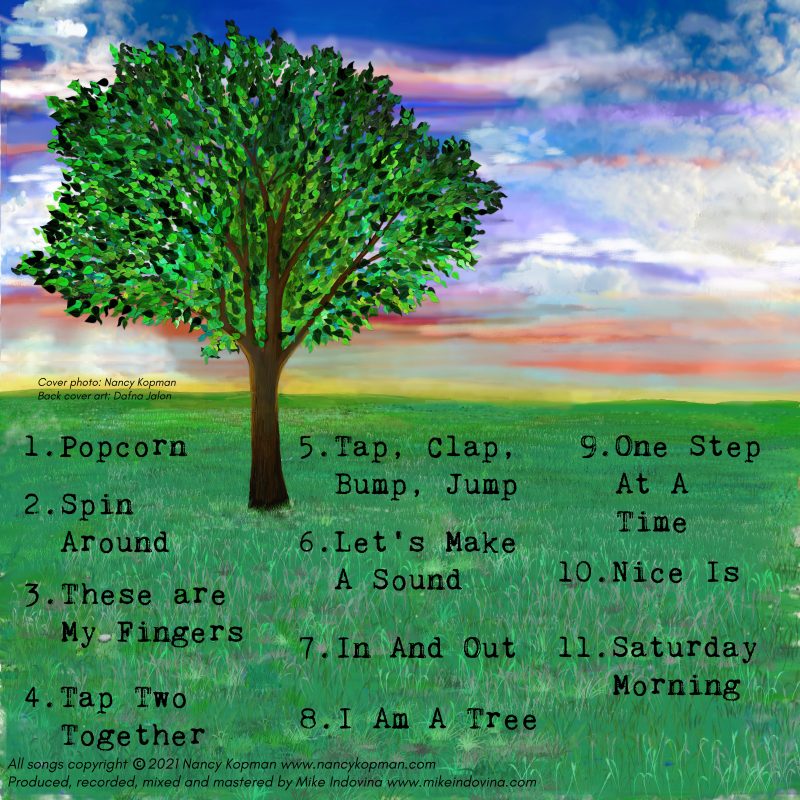 I Am A Tree back cover art