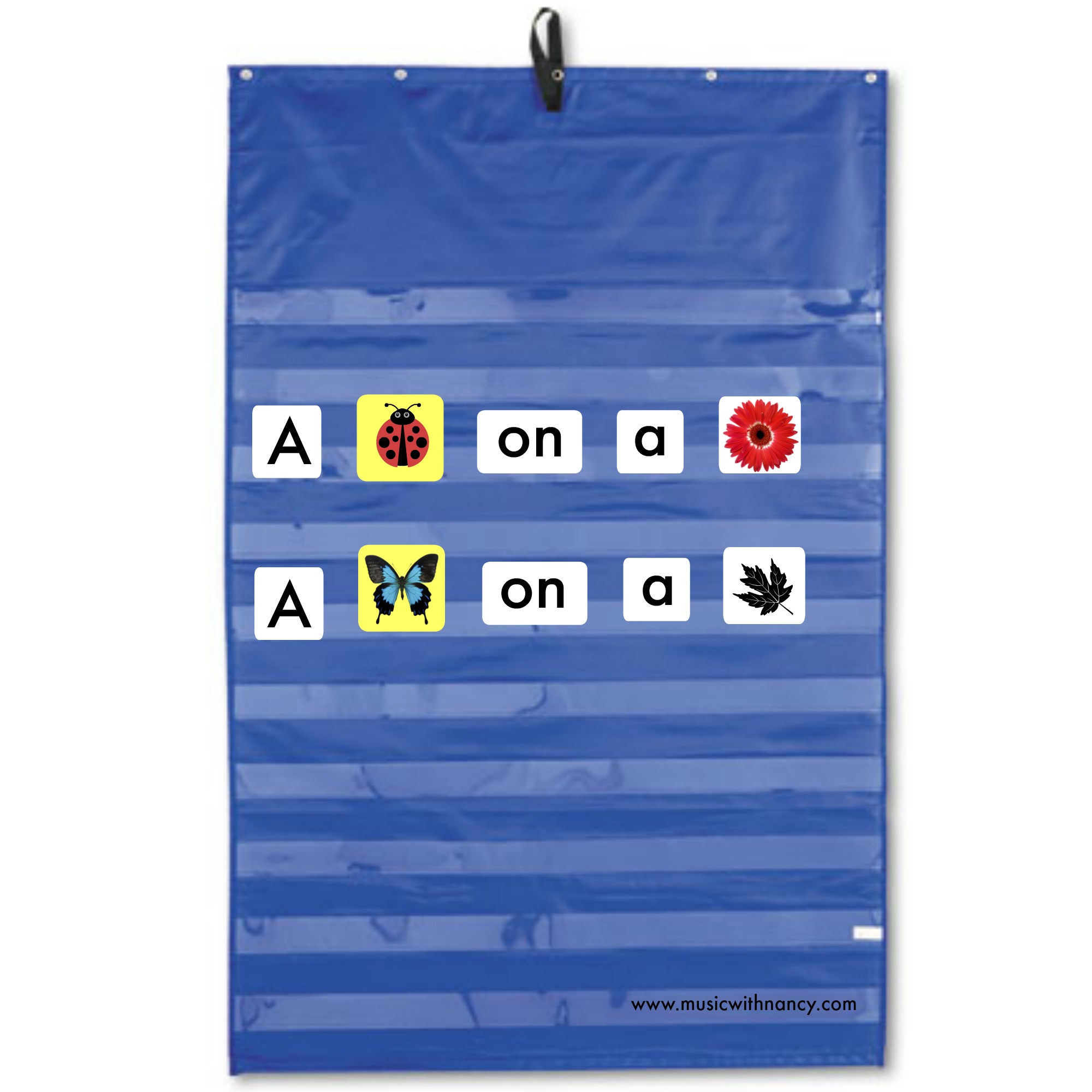 pocket chart picture words